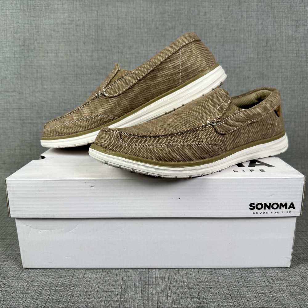 SONOMA ortholite eco tan MORRIS slip-on loafers Men’s (Size 11)